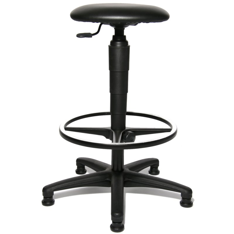 Topstar draaikruk TEC 60 Skai Counter, zwart, 590-840 mm zithoogte
